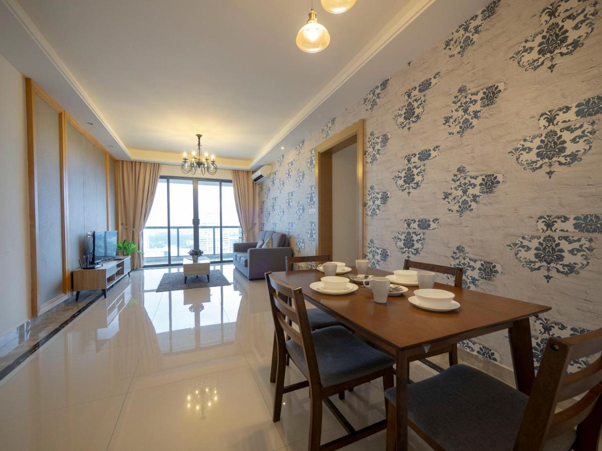 Netflix Smarttv Cityseaview & Highfloor At R&F Mall Apartment Johor Bahru Bagian luar foto